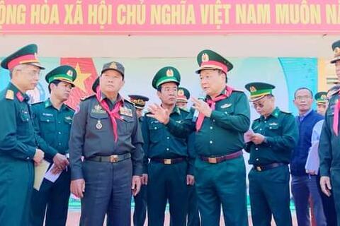 Giao Lưu Hữu Nghị Quốc Phòng Biên Giới Việt Nam-Lào-Campuchia Lần Thứ Nhất Năm 2023