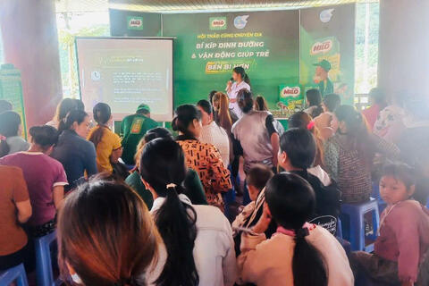Hội thảo Milo với chủ đề "Hội thảo cùng chuyên gia Bí kíp dinh dưỡng và vận động giúp trẻ bền bỉ hơn” năm 2024